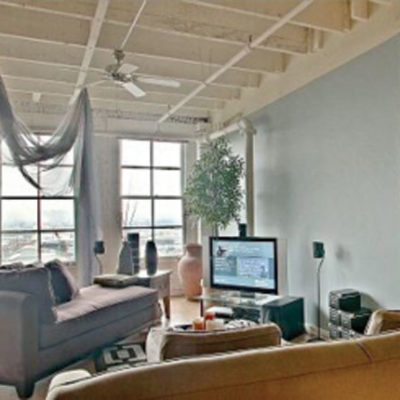 Cliff Street Lofts Living Room