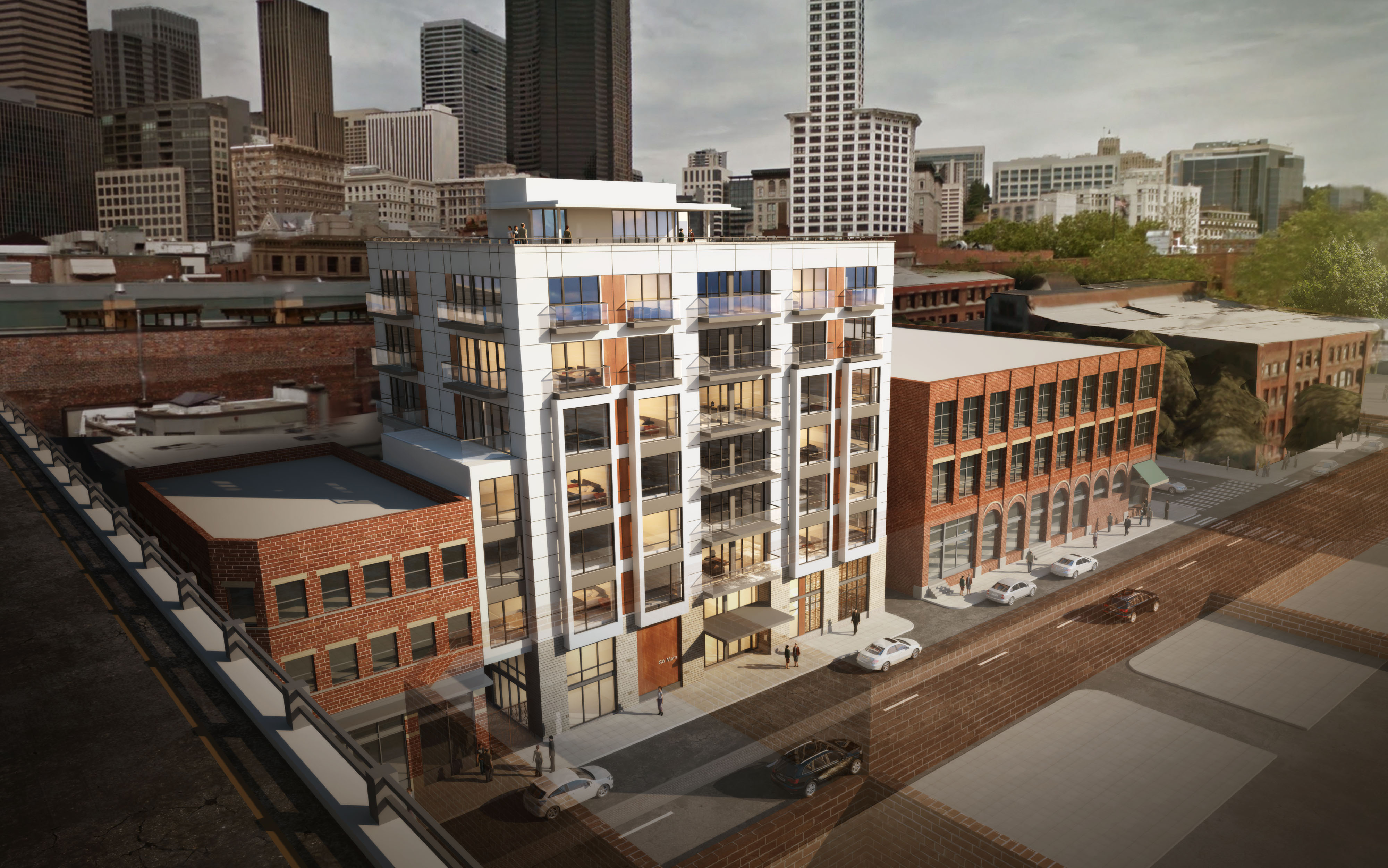 A peek at Goodman’s plans for apartments in Pioneer Square